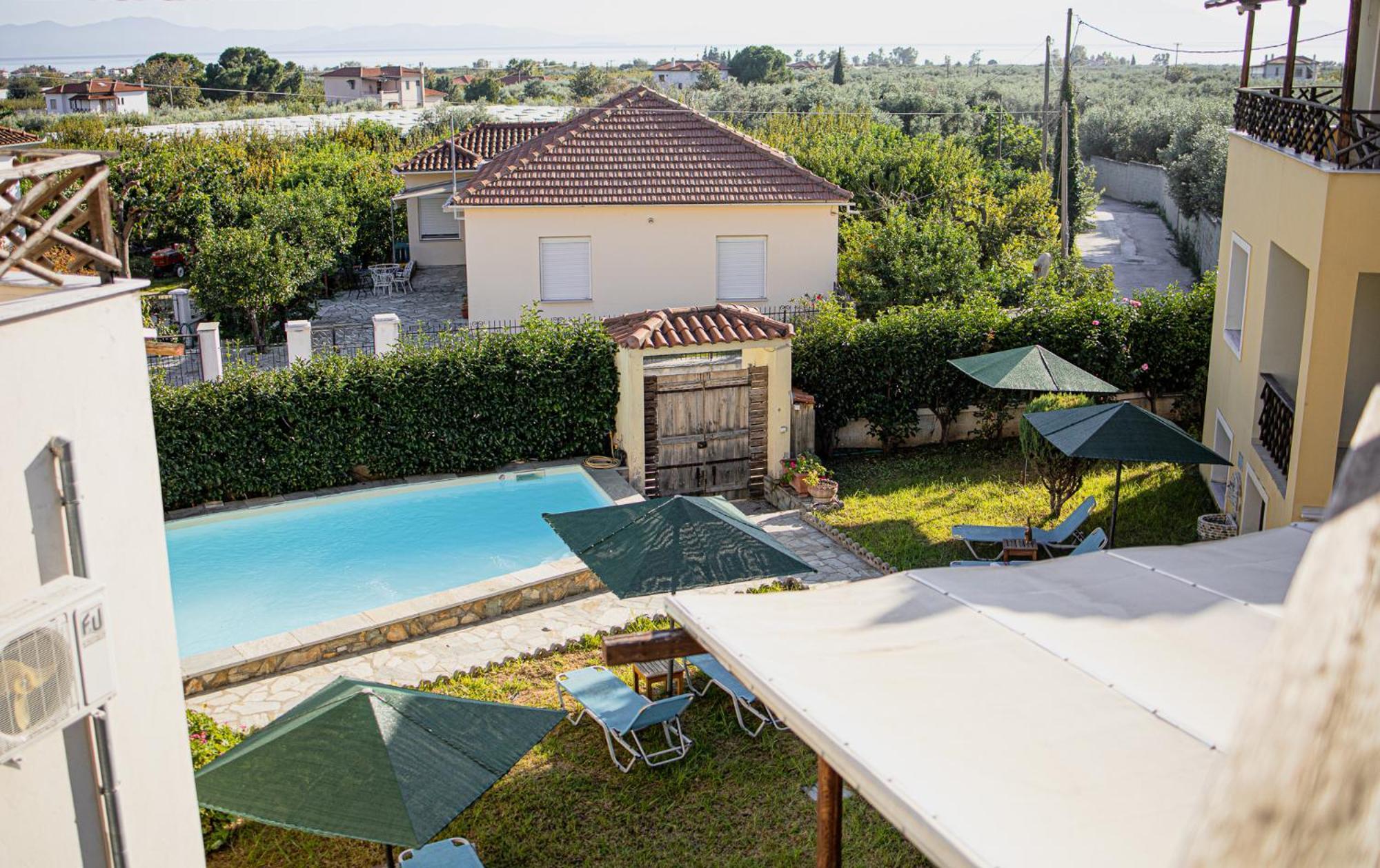 Villa Eridos Káto Lekhónia Dış mekan fotoğraf