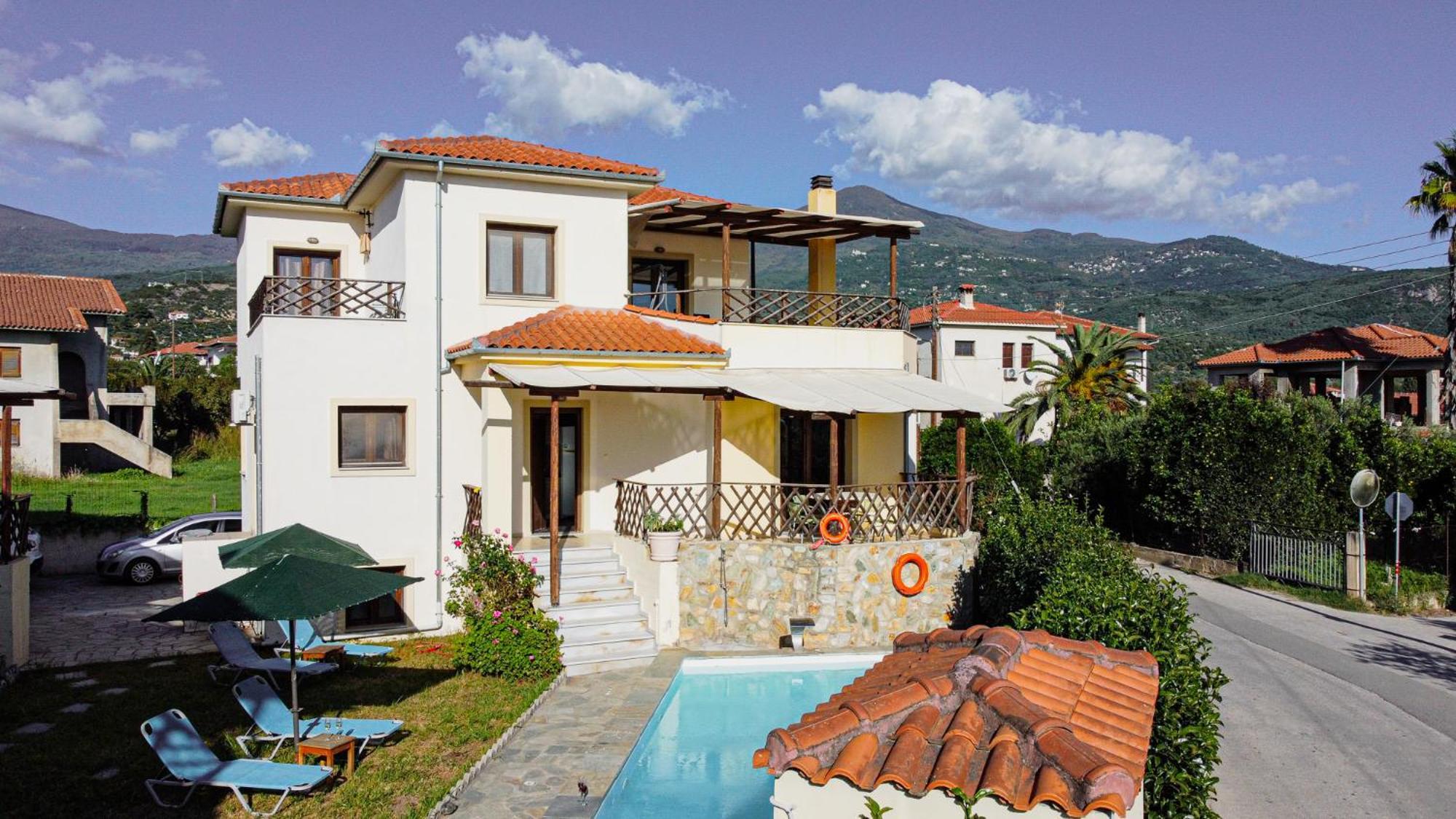 Villa Eridos Káto Lekhónia Dış mekan fotoğraf